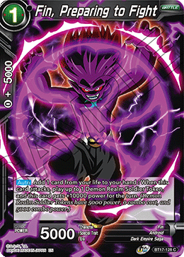 Fin, preparándose para pelear (BT17-128) [Ultimate Squad] 