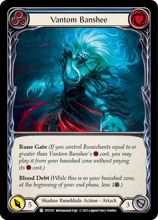 Vantom Banshee (Azul) [DTD157] (Dusk Till Dawn) 