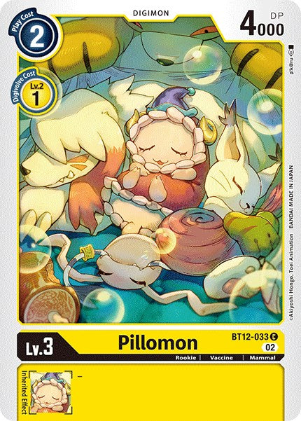 Pillomon [BT12-033] [A través del tiempo] 