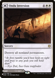 Ondu Inversion // Ondu Skyruins [Guarida secreta: De lindo a bruto] 