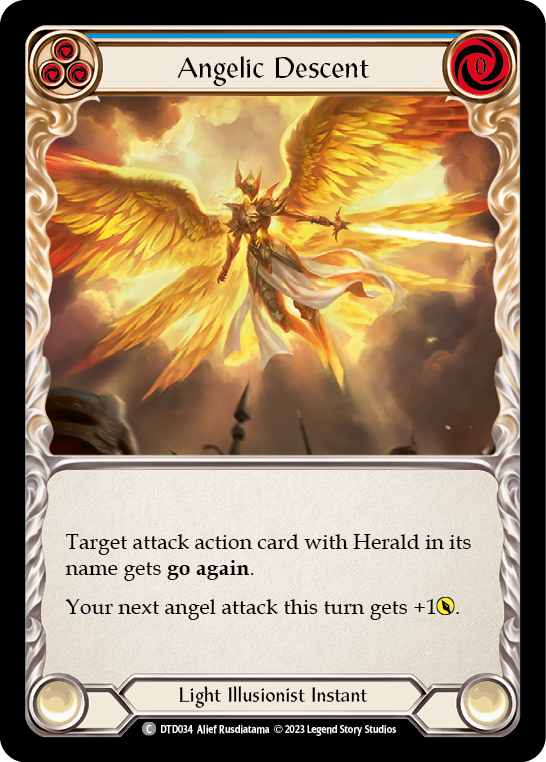 Descenso angelical (azul) [DTD034] (Dusk Till Dawn) 
