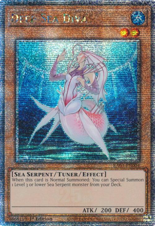 Deep Sea Diva (Quarter Century Secret Rare) [RA03-EN004] Quarter Century Secret Rare