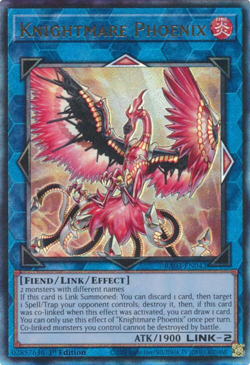 Knightmare Phoenix (UTR) [RA03-EN042] Prismatic Ultimate Rare