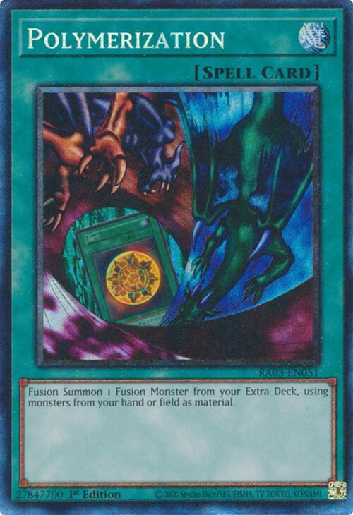 Polymerization (Alternate Art) (CR) [RA03-EN051] Prismatic Collector's Rare