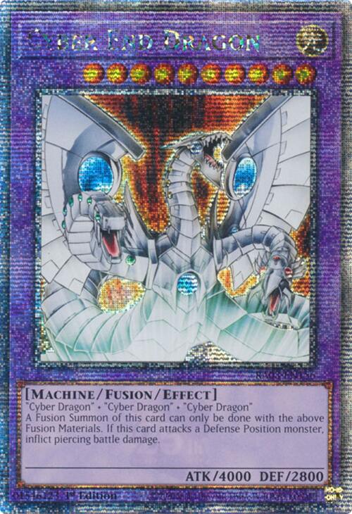 Cyber End Dragon (Quarter Century Secret Rare) [RA03-EN156] Quarter Century Secret Rare