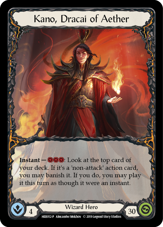 Kano, Dracai de Éter [HER012-P] (Promoción) 1.ª edición Cold Foil 