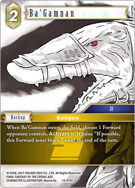Ba'Gamnan [Opus XIV: Abismo de Cristal] 