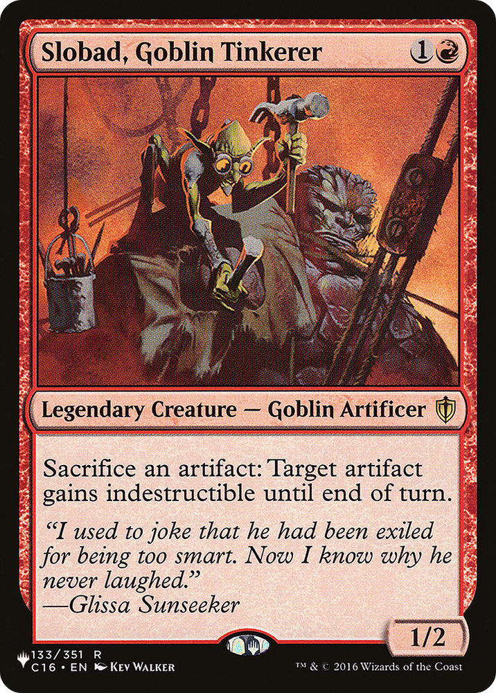 Slobad, Duende Tinkerer [La Lista] 