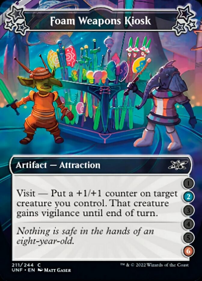 Quiosco de armas de espuma (2-6) [Unfinity] 