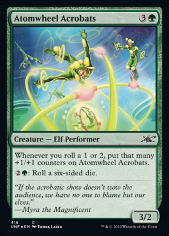 Acróbatas de rueda atómica (Galaxy Foil) [Unfinity] 