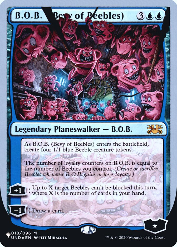 BOB (Bevy of Beebles) (Edición Unfinity Foil) [La lista] 