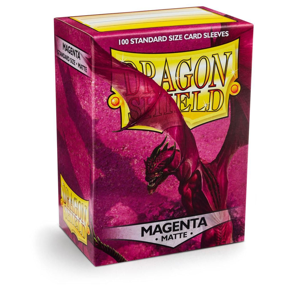 Dragon Shield: Fundas estándar de 100 ct - Magenta (Mate) 