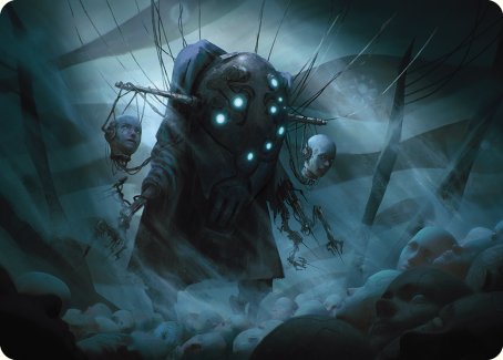 Tarjeta de arte Meldweb Curator [Phyrexia: All Will Be One Art Series] 