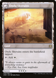 Ondu Inversion // Ondu Skyruins [Guarida secreta: De lindo a bruto] 