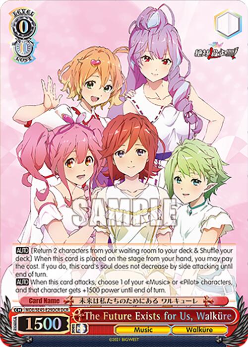 The Future Exists for Us, Walkure (MDE/SE45E29DCR DCR) [MACROSS Delta Premium Booster]