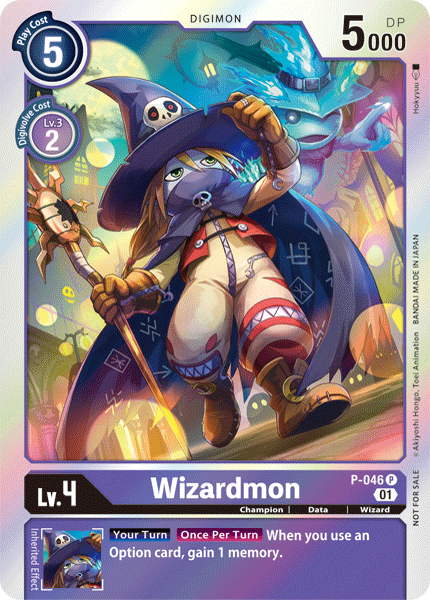 Wizardmon [P-046] [Tarjetas promocionales] 