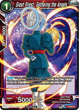 Gran Sacerdote, Reuniendo a los Ángeles (Unison Warrior Series Boost Tournament Pack Vol. 7) (P-366) [Tarjetas de promoción de torneos] 
