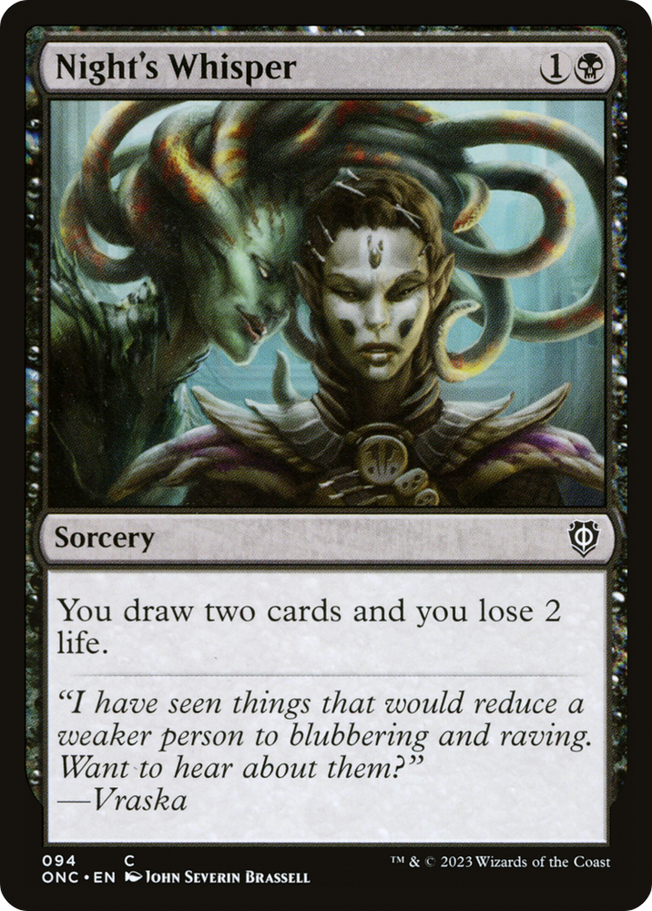 Night's Whisper [Pyrexia: Todos serán un solo comandante] 