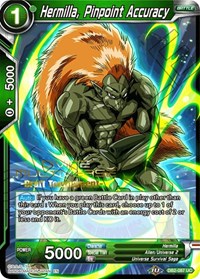 Hermilla, precisión milimétrica (Torneo Draft del Multiverso Divino) (DB2-087) [Tarjetas de promoción de torneos] 