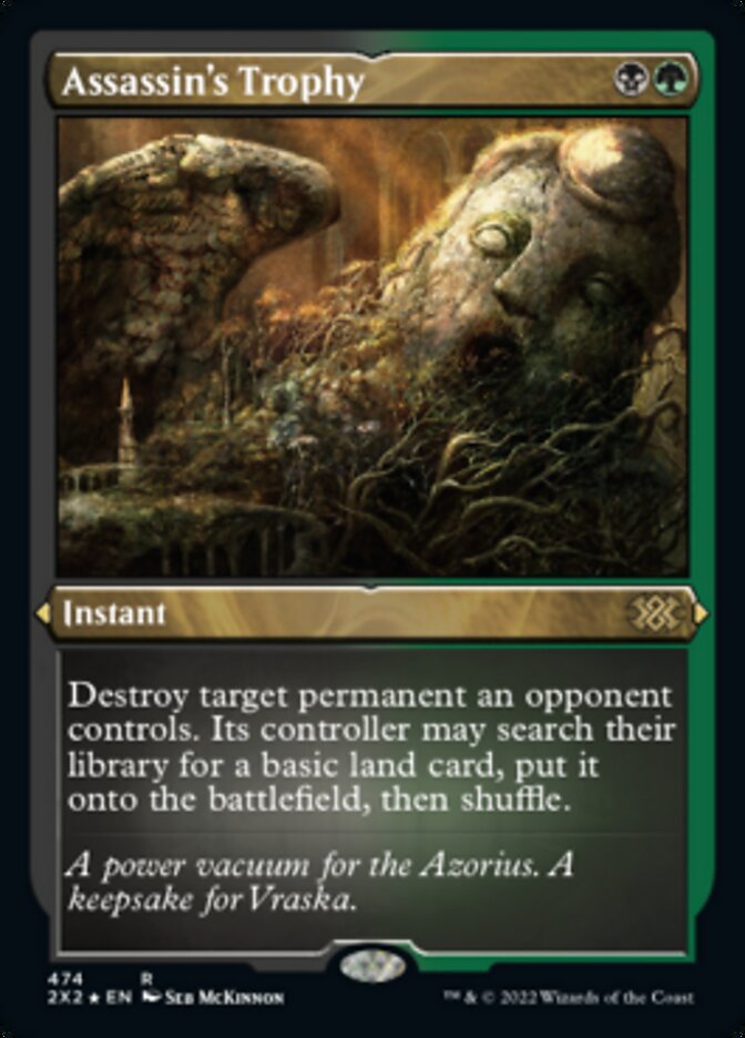 Trofeo del asesino (grabado en aluminio) [Double Masters 2022] 