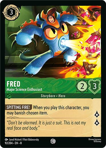 Fred - Major Science Enthusiast (92/204) [Reign of Jafar]