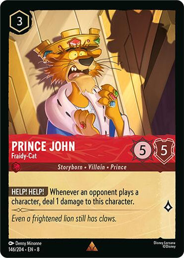 Prince John - Fraidy-Cat (146/204) [Reign of Jafar]