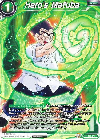 Hero's Mafuba (Power Booster: Torneo Mundial de Artes Marciales) (P-155) [Tarjetas de promoción] 