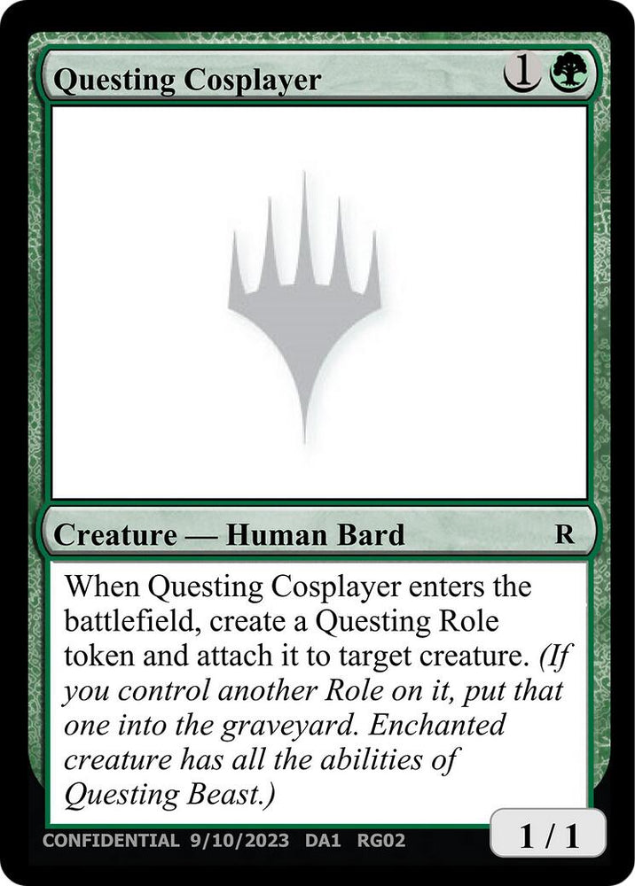 Questing Cosplayer [Mystery Booster]