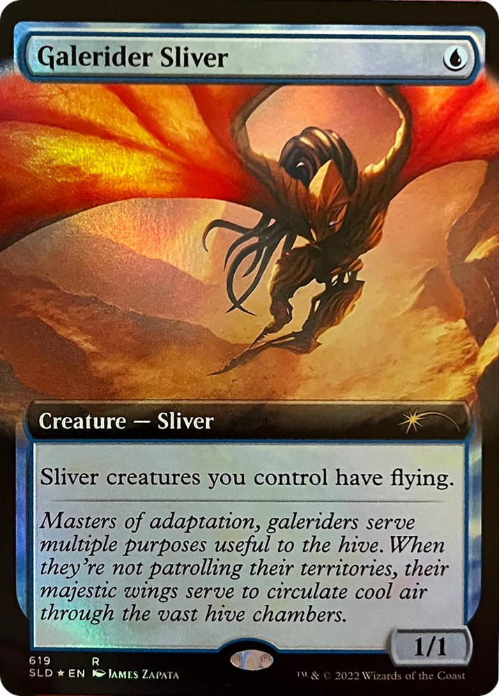 Galerider Sliver (Arte extendido) [Serie Secret Lair Drop] 