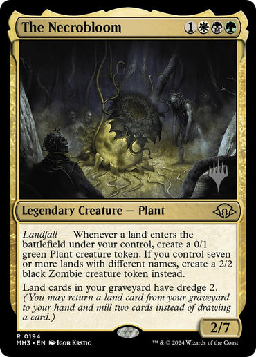 The Necrobloom (Promo Pack) [Edge of Eternities Promo Pack]