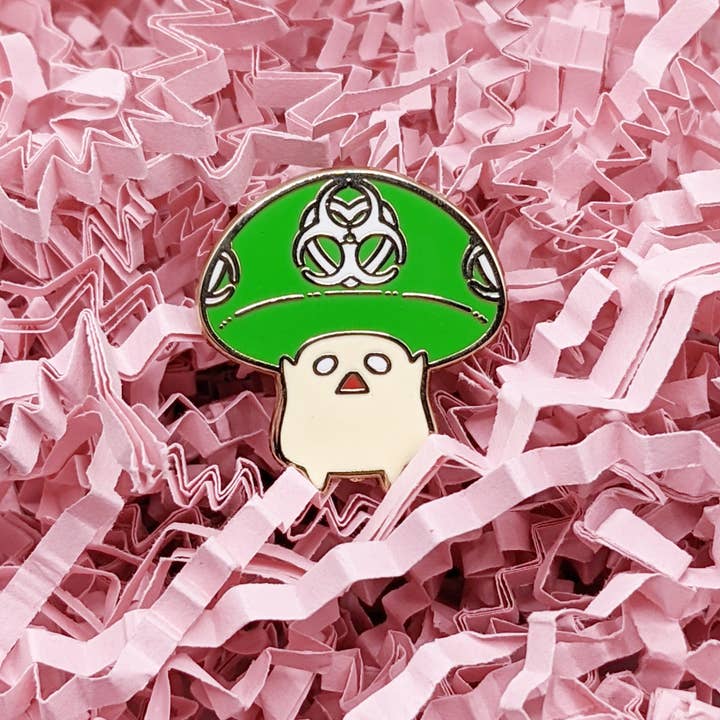 Sugar Cubed Studios Enamel Pins - Cordy - Plushroom Enamel Pins