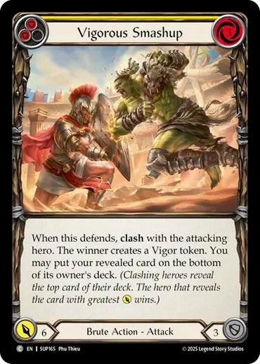 Vigorous Smashup (Yellow) [SUP165] (Super Slam)