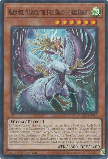 Mariamne Paradox, the True Dracophoenix Knight [DOOD-EN019] Common