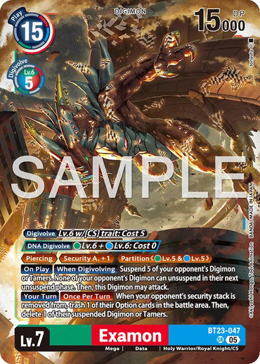 Examon [BT23-047SR] [Hackers' Slumber]