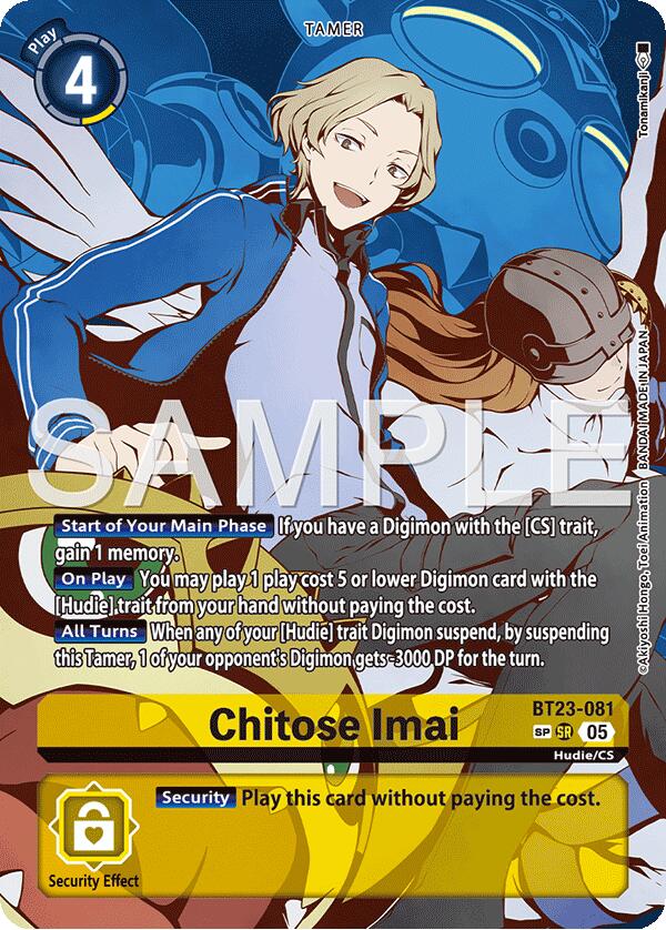 Chitose Imai [BT23-081] (SP) [Hackers' Slumber]