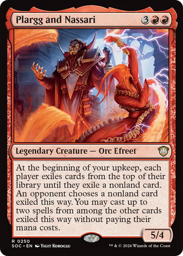 Plargg and Nassari [Secrets of Strixhaven Commander]