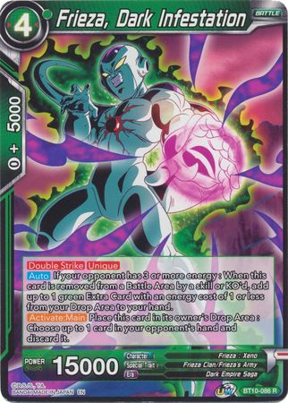 Freezer, Dark Infestation (BT10-086) [Rise of the Unison Warrior 2da edición] 