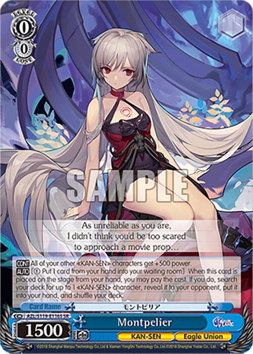 Montpelier (AZL/S119-E116S SR) [Azur Lane Vol. 2]