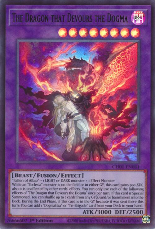 The Dragon that Devours the Dogma [CH01-EN041] Ultra Rare