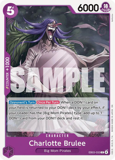 Charlotte Brulee [Extra Booster: One Piece Heroines Edition]