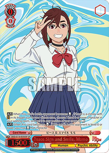 Peace Sign and Smile, Momo [DANDADAN]