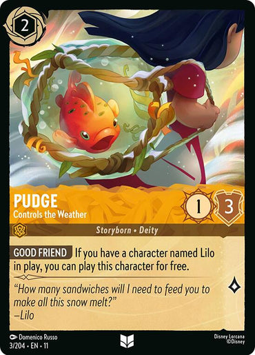 Pudge - Controls the Weather (3/204) [Winterspell]
