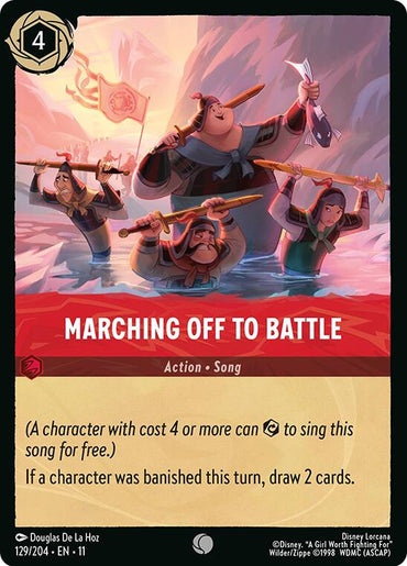 Marching Off to Battle (129/204) [Winterspell]
