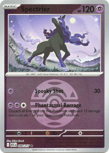 Spectrier (098/217) (Dusk Ball) [Mega Evolution: Ascended Heroes]