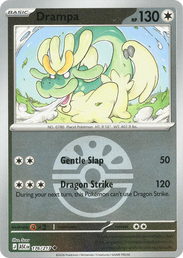 Drampa (176/217) (Friend Ball) [Mega Evolution: Ascended Heroes]