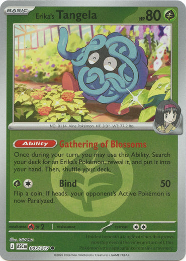 Erika's Tangela (007/217) (Energy Symbol Pattern) [Mega Evolution: Ascended Heroes]