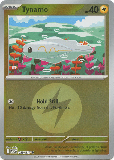Tynamo (059/217) (Energy Symbol Pattern) [Mega Evolution: Ascended Heroes]