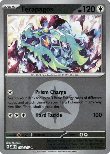 Terapagos (178/217) (Energy Symbol Pattern) [Mega Evolution: Ascended Heroes]