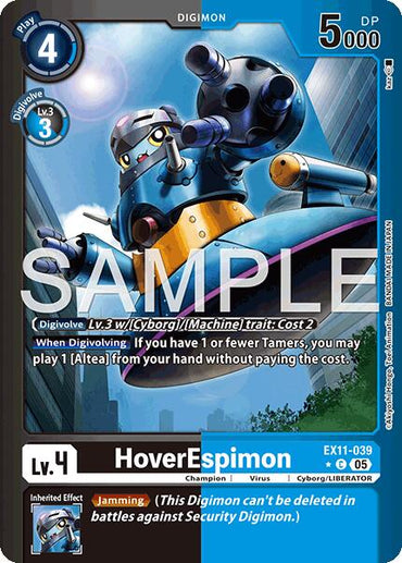 HoverEspimon [EX11-039] (Limited Foil) [Dawn of Liberator]