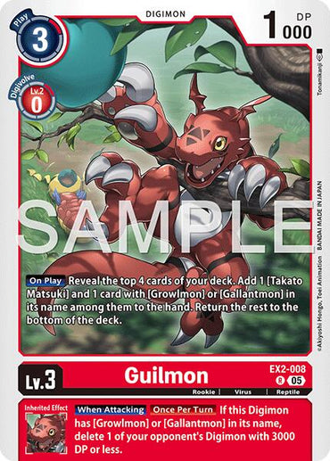 Guilmon [EX2-008] [Advanced Booster Digimon Generation]